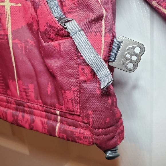 686 Snowboard Jacket - Youth Boys Small - Red - Ski Winter Coat - 686 Manual - Picture 5 of 15